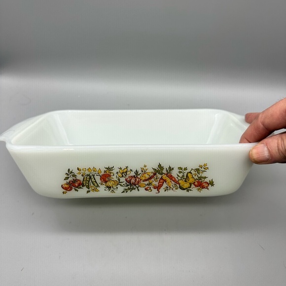 Anchor Hocking vintage harvest 1 qt baking dish - Picture 1 of 9